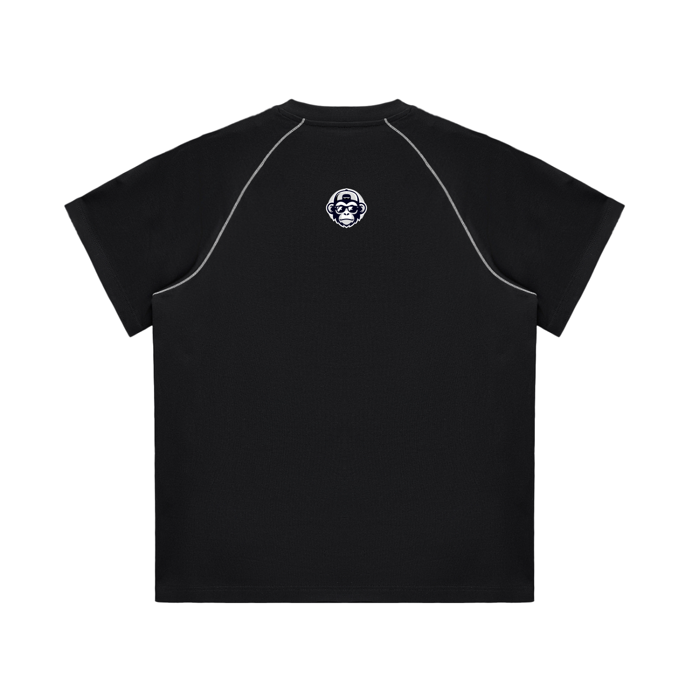 Striped Contrast Stitch T-Shirt