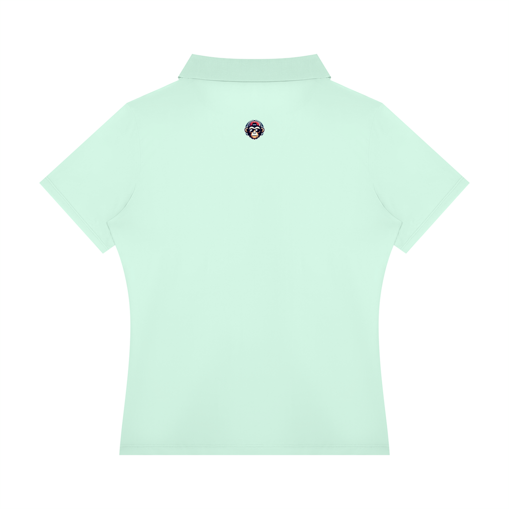 Women’s Color Block Polo Shirt
