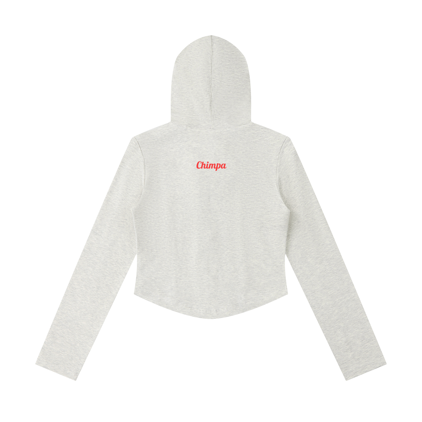 Women's Slim Cropped Full Zip Hoodie