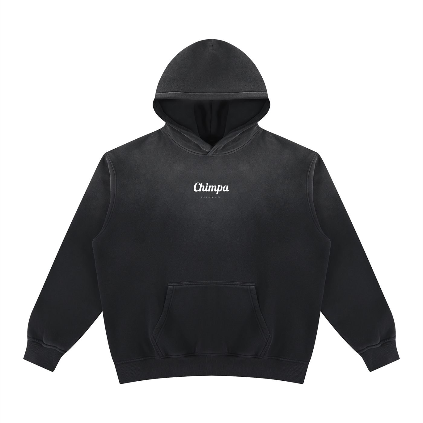Unisex Vintage Wash Fleece Hoodie