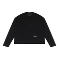 Unisex Raw Edge Long Sleeve T-Shirt