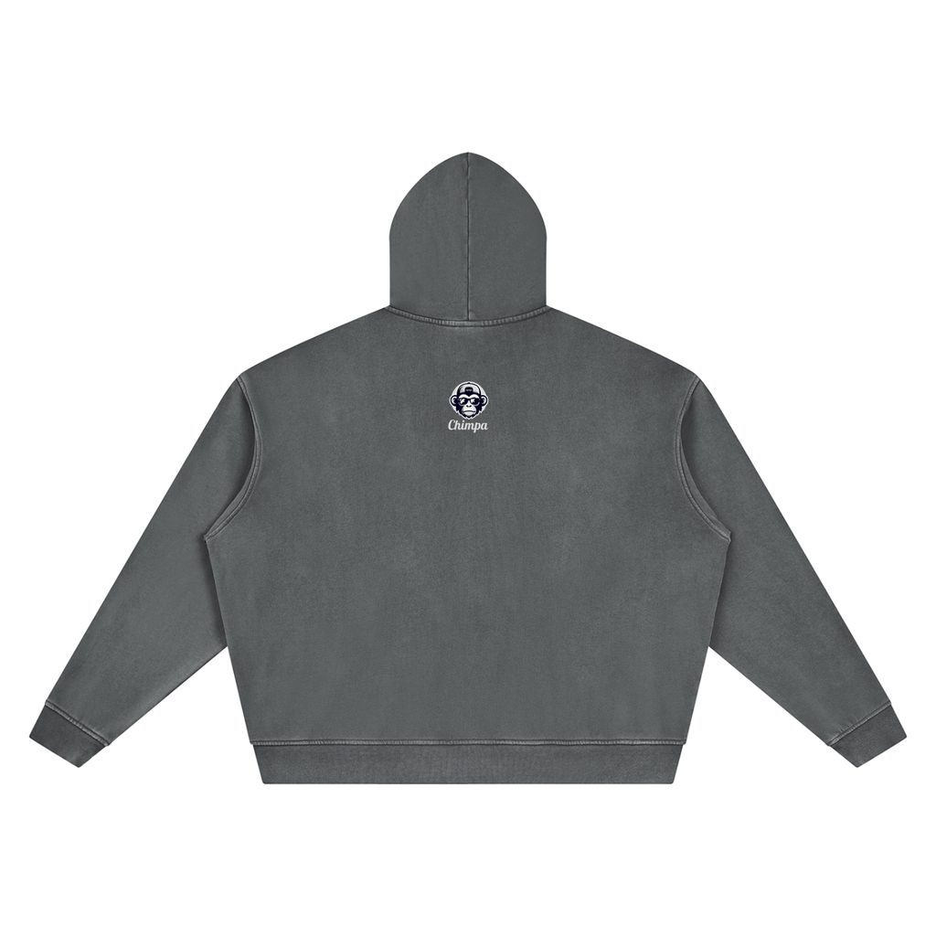 Unisex Vintage Wash Boxy Hoodie