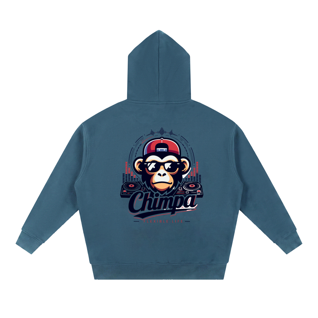 Essential Oversized Boxy Fit Fleece Hoodie
