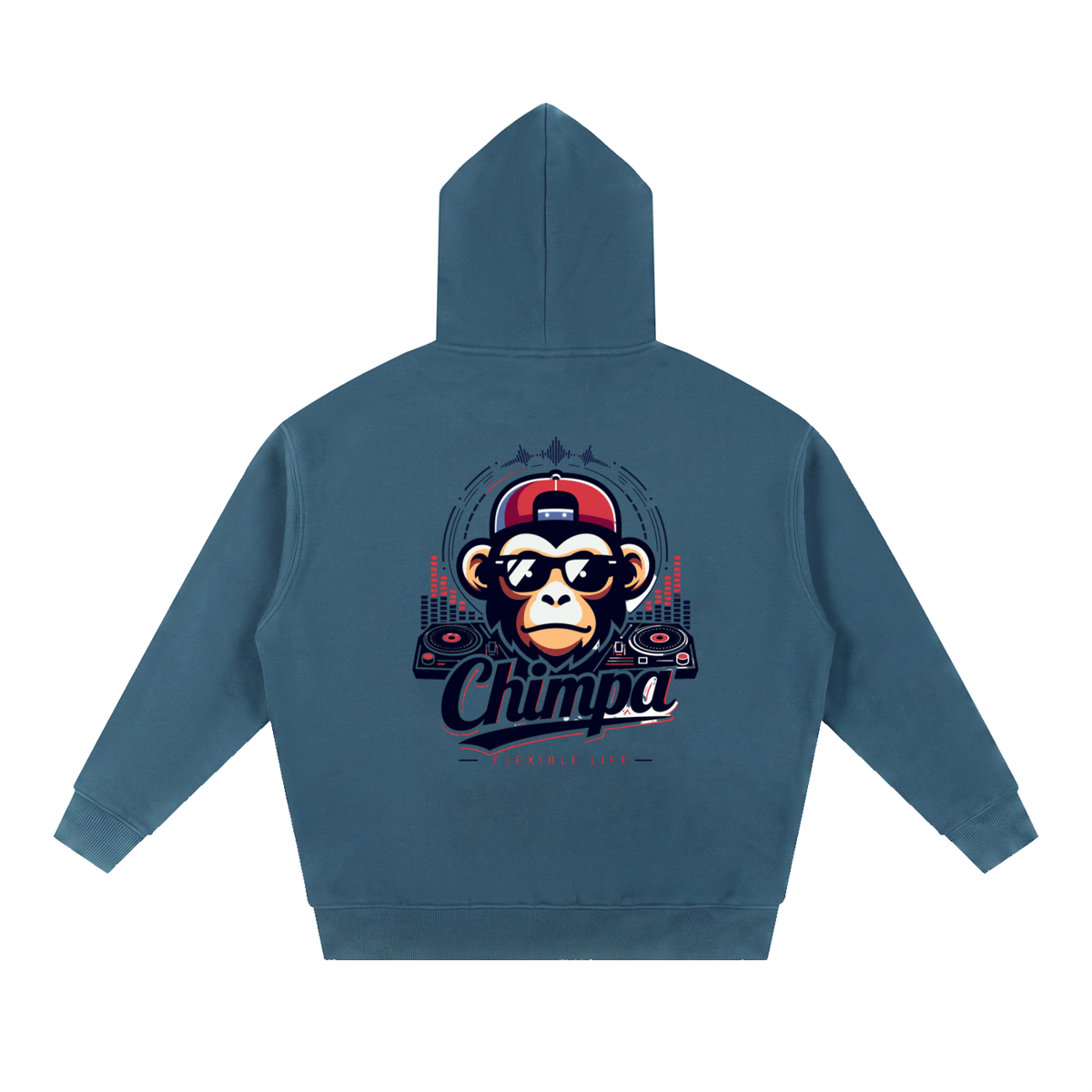 Essential Oversized Boxy Fit Fleece Hoodie