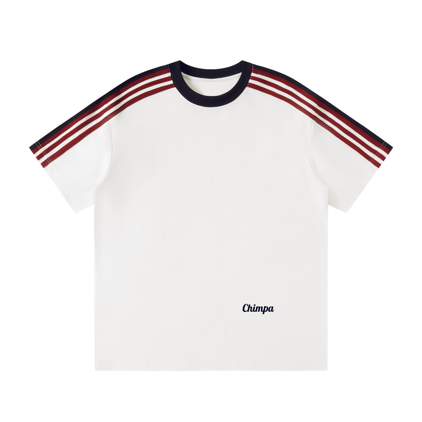 Unisex Colorblock Striped T-Shirt