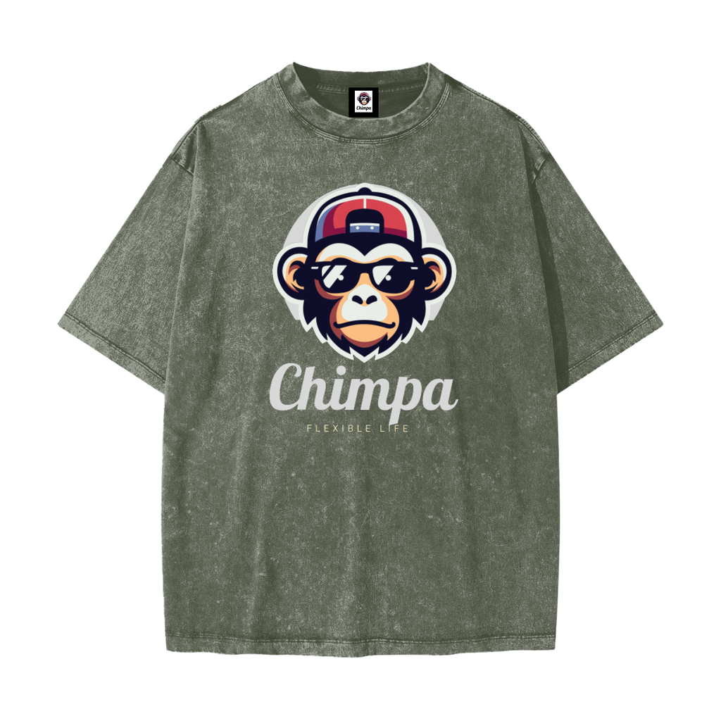 Heavyweight Snow Washed T-Shirt