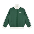 Contrast Side Stripe Fleece Track Jacket