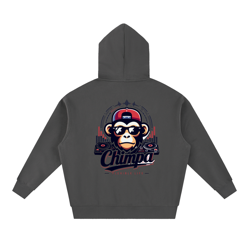 Essential Oversized Boxy Fit Fleece Hoodie