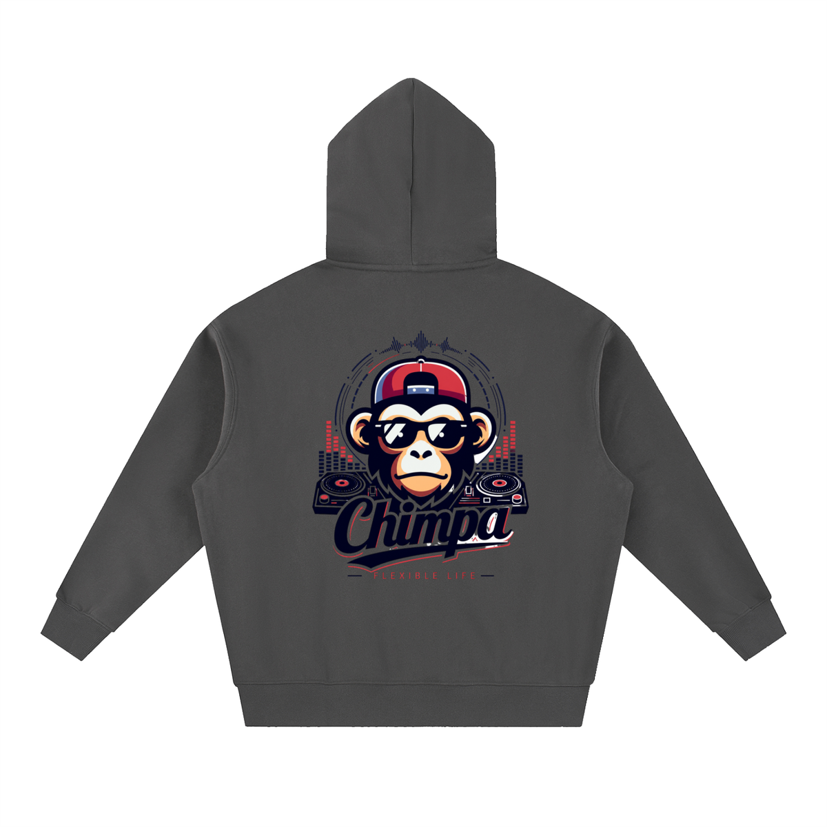 Essential Oversized Boxy Fit Fleece Hoodie
