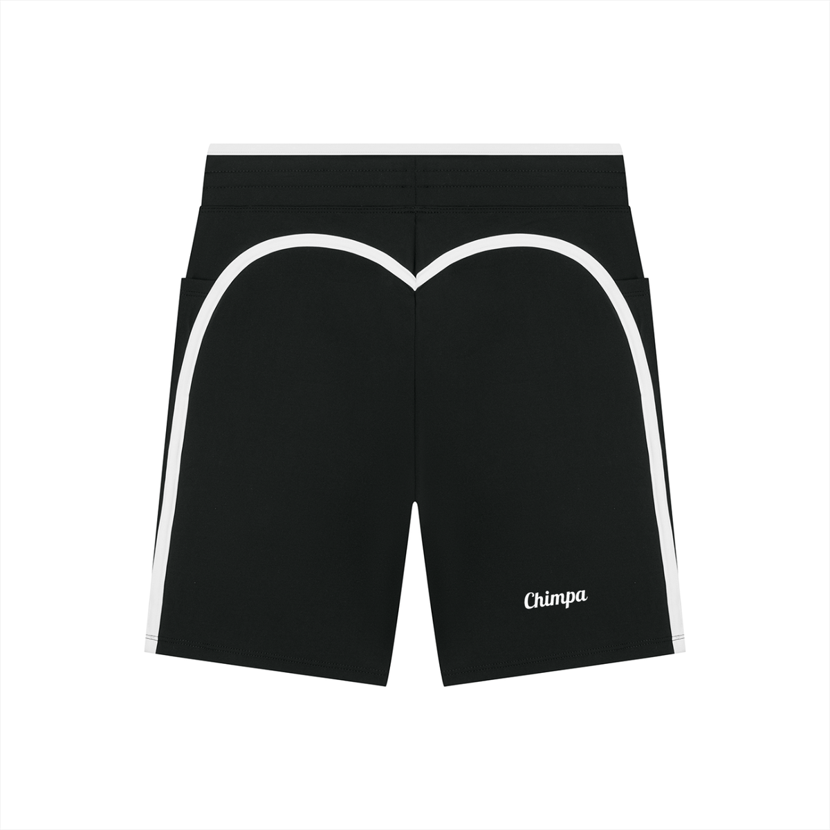 Women's High Rise Color Block Yoga Shorts