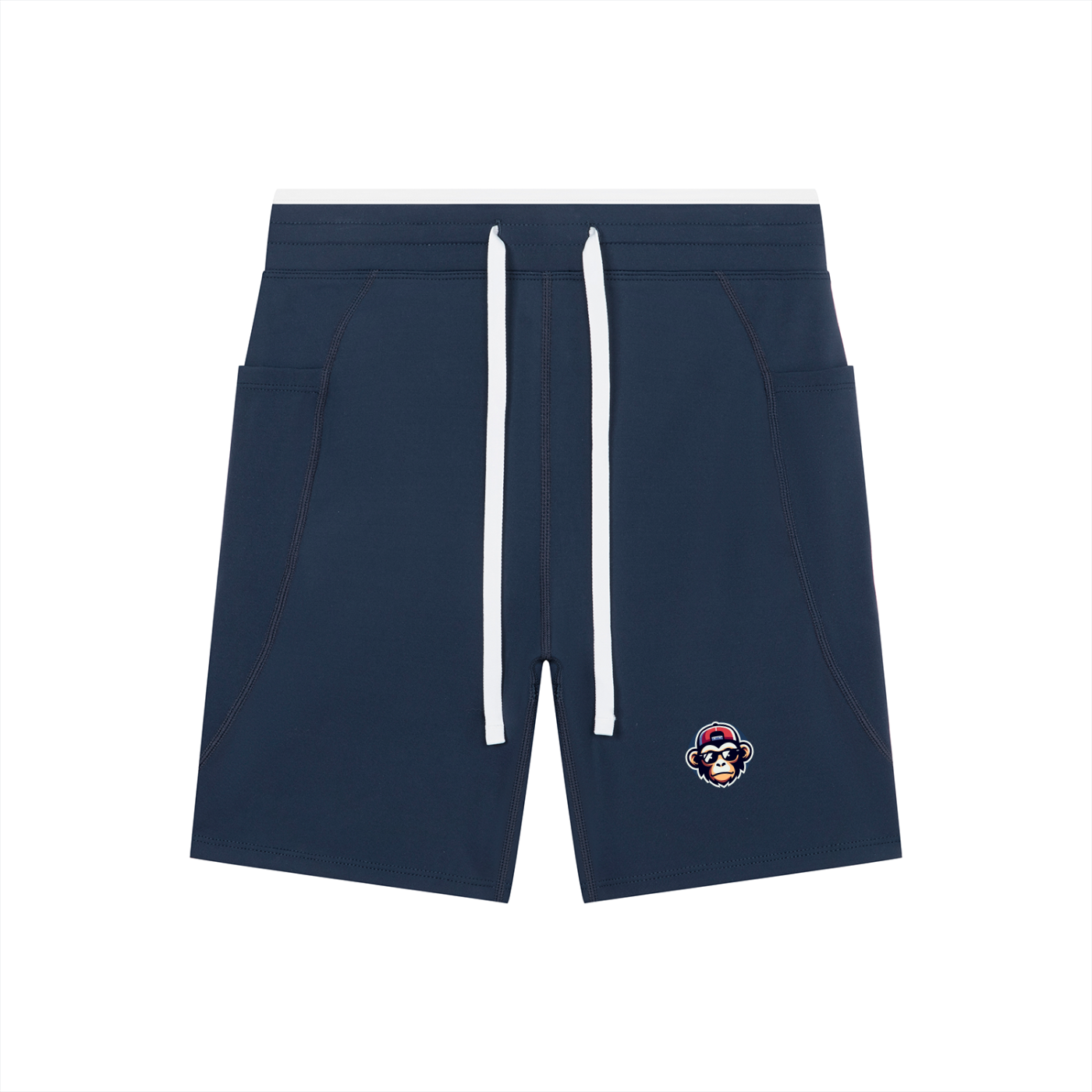 Women's High Rise Color Block Yoga Shorts