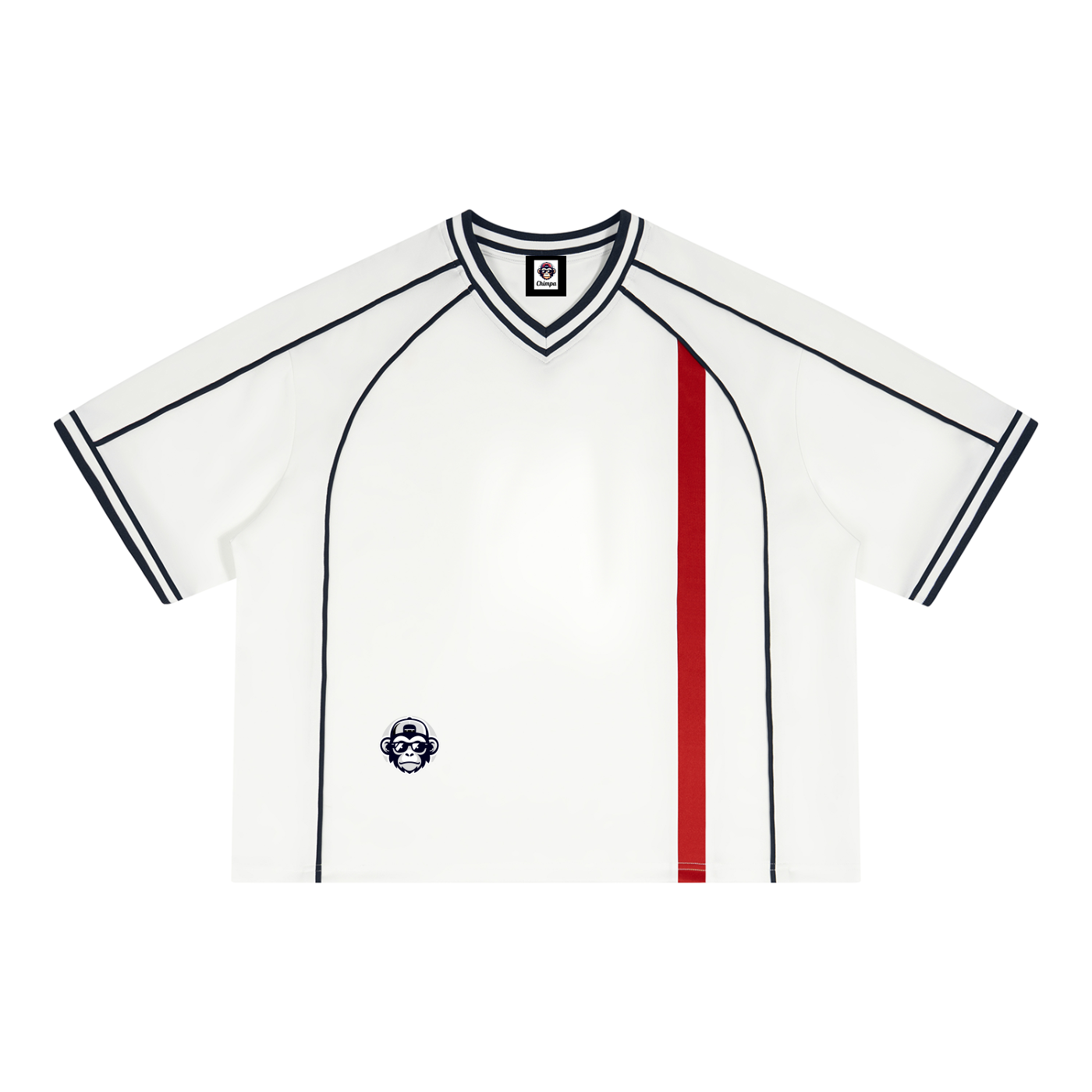 Unisex Boxy V-Neck Soccer Jersey