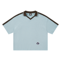 Unisex Color Block Polo Shirt