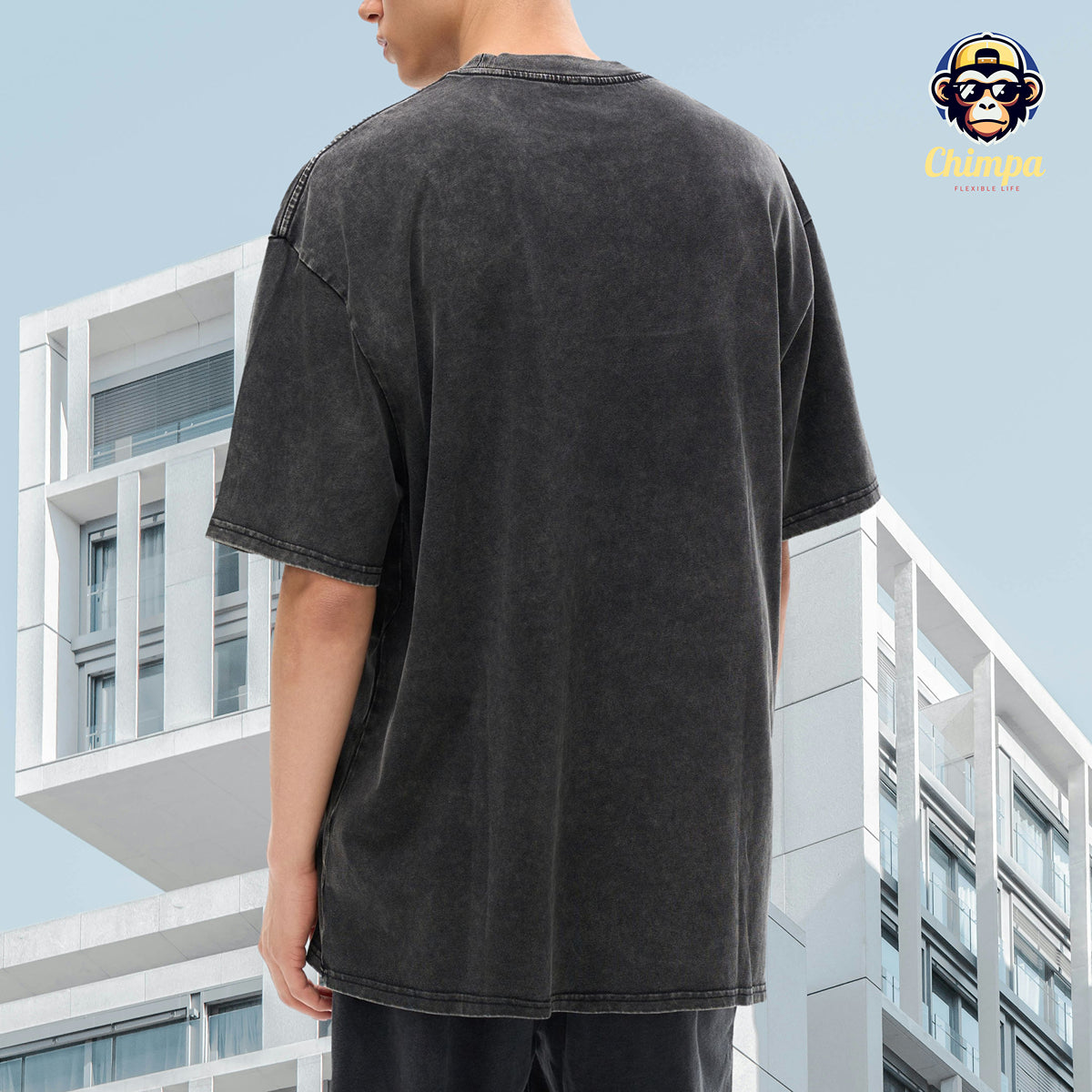 Heavyweight Snow Washed T-Shirt