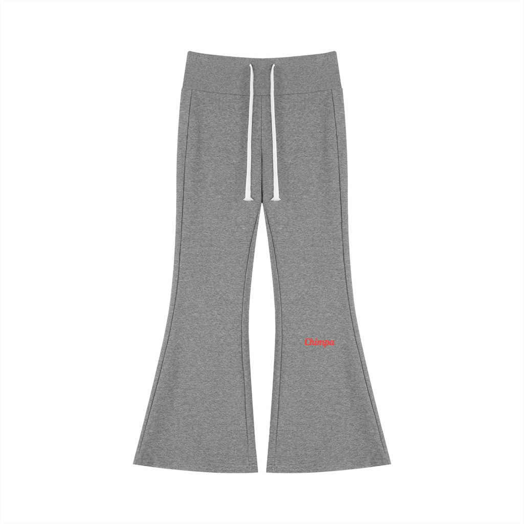 Women's Drawstring Flared Leg Pants