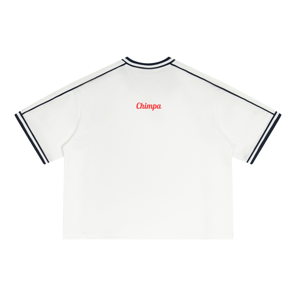 Unisex Boxy V-Neck Soccer Jersey