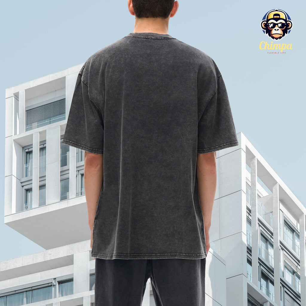Heavyweight Snow Washed T-Shirt