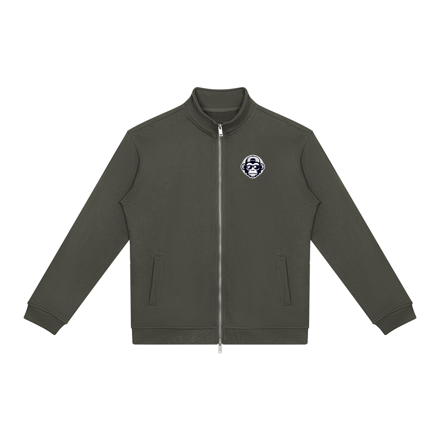 Unisex Stand Collar Jacket