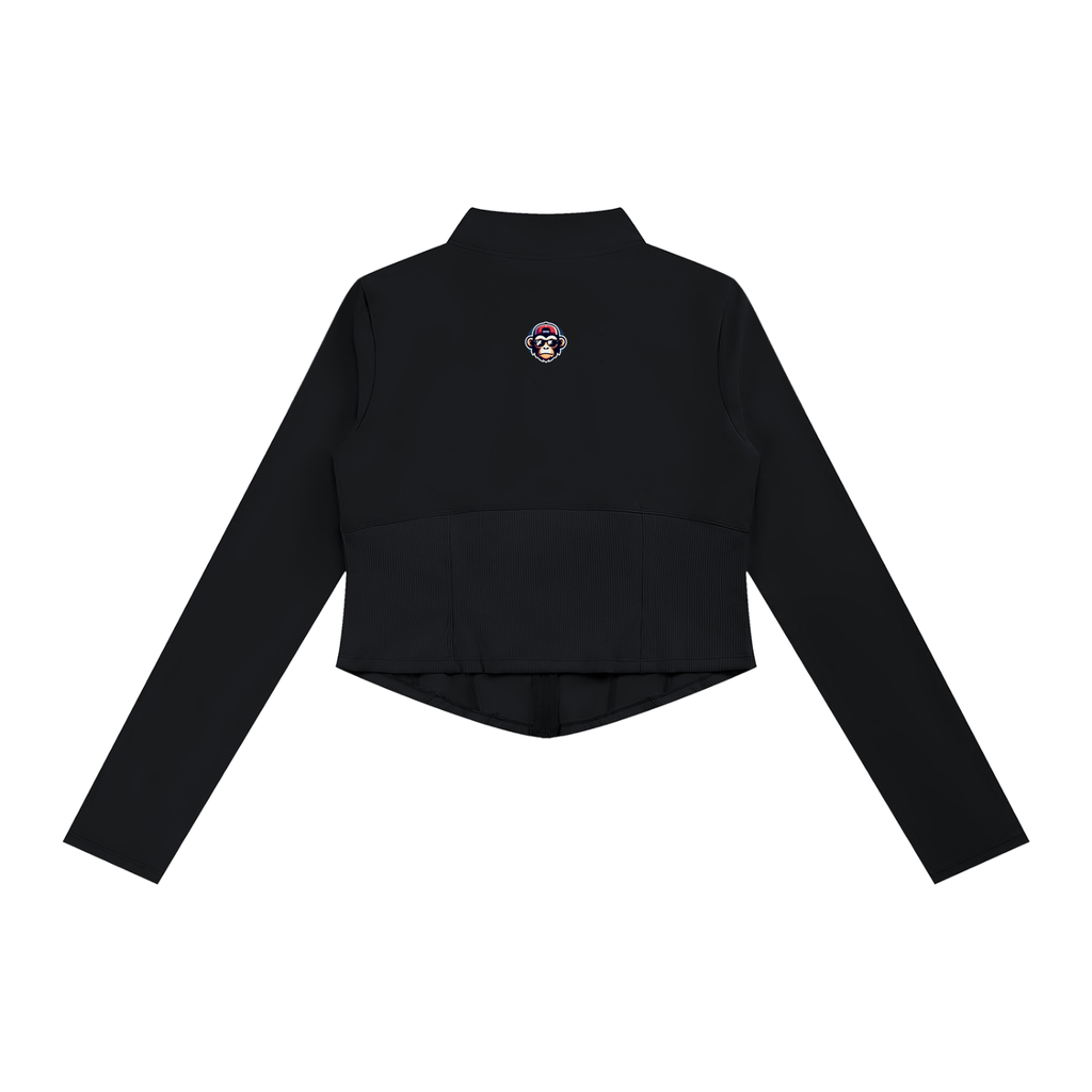 Women's Slim Fit Full-Zip Yoga Jacket