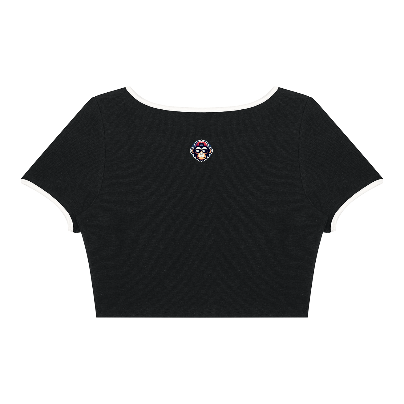 Women's Color Block Crop T-Shirt