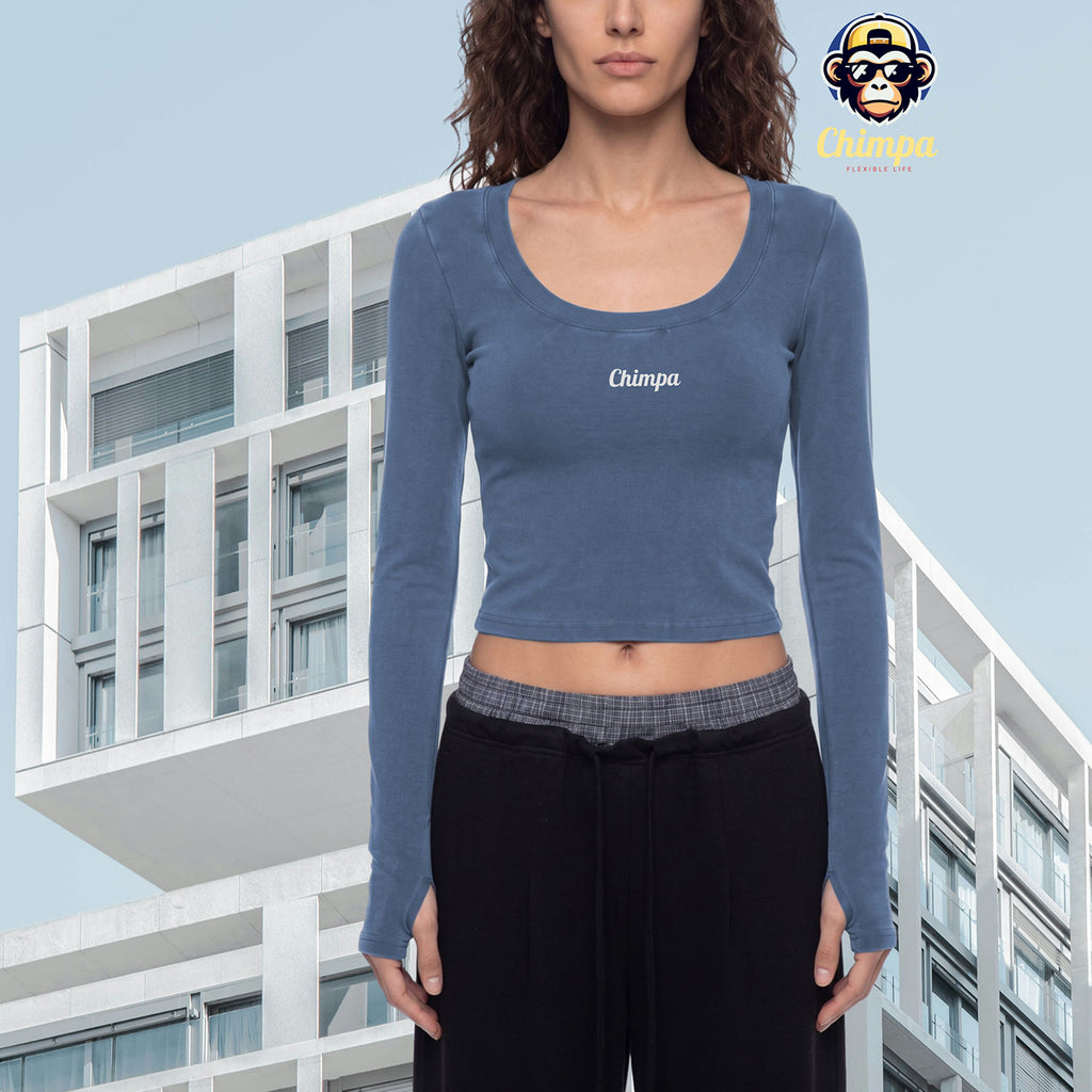 Women’s Vintage Wash Crop T-Shirt