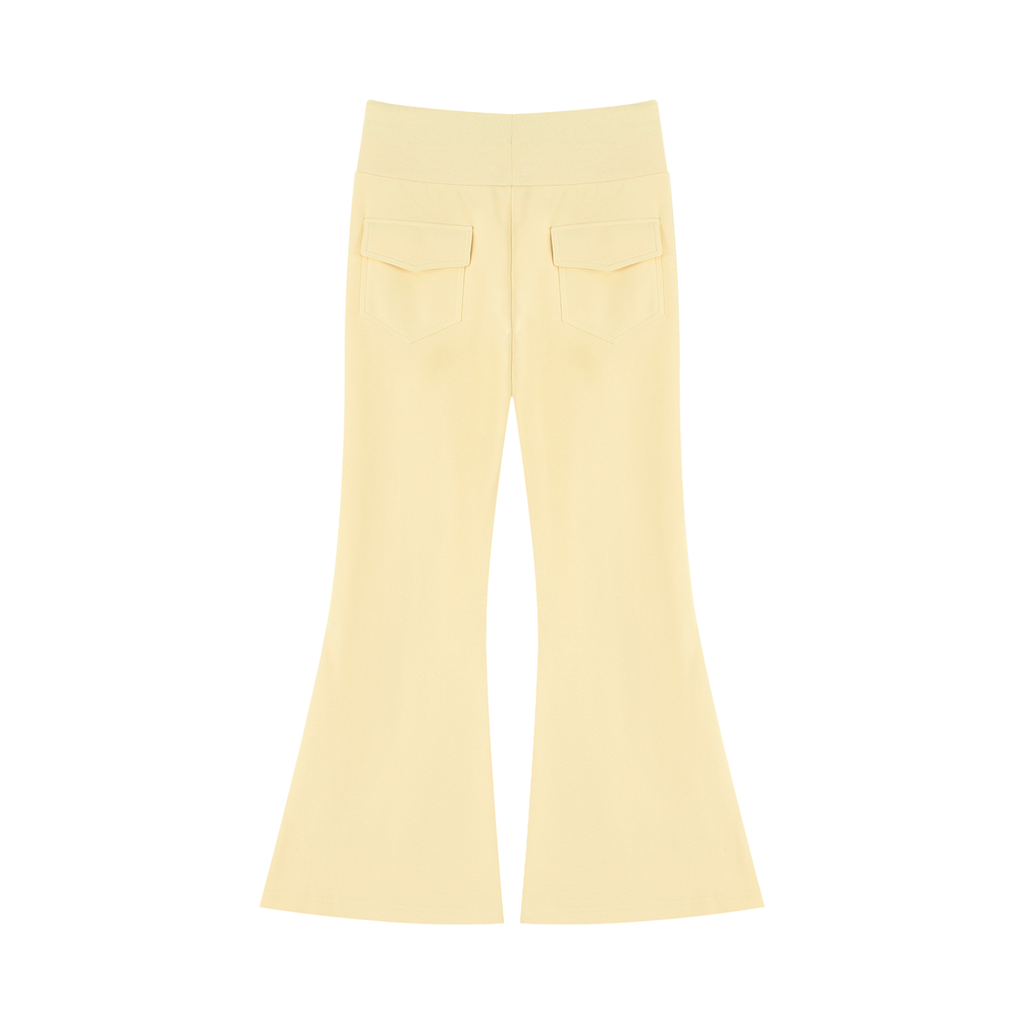 Women's Drawstring Flared Leg Pants