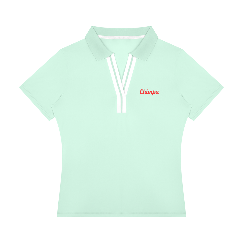 Women’s Color Block Polo Shirt