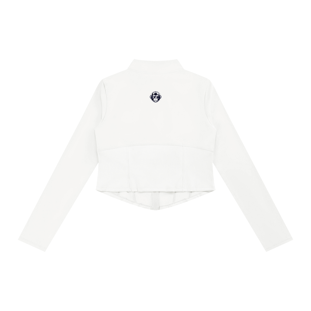 Women's Slim Fit Full-Zip Yoga Jacket