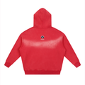 Sunfade Two-way Zipper Boxy Fleece Hoodie