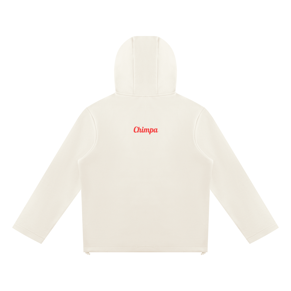 Unisex Paneled Full Zip Hoodie
