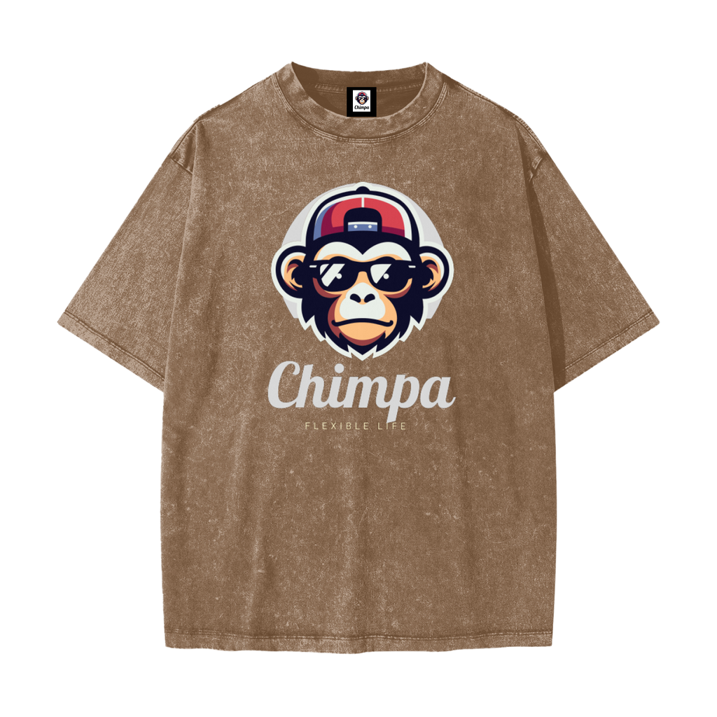 Heavyweight Snow Washed T-Shirt