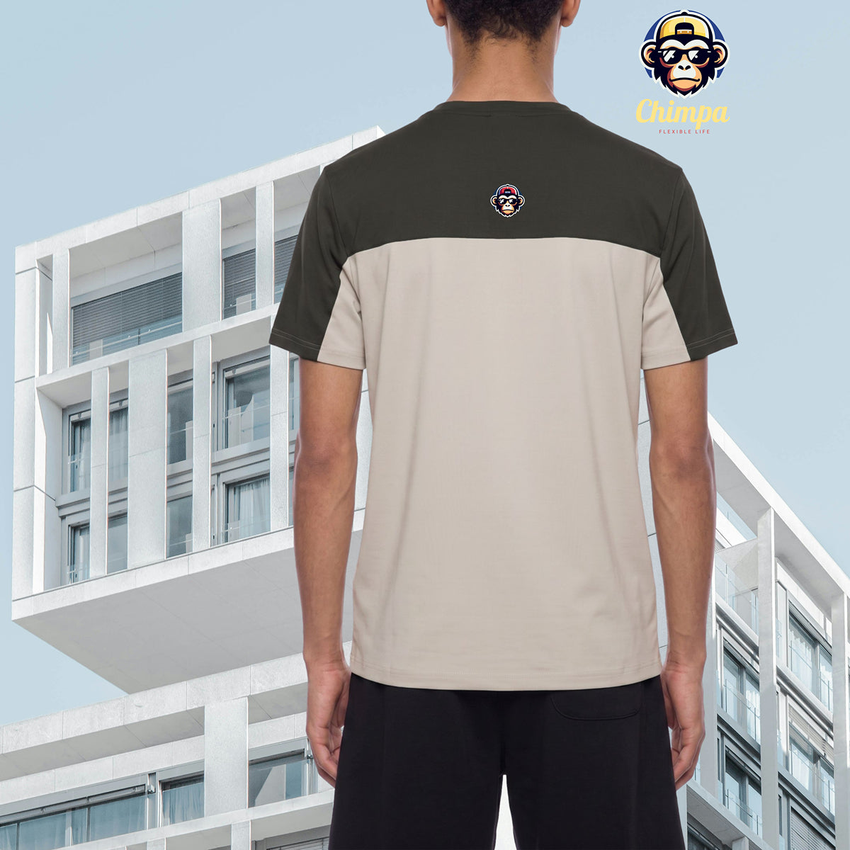 Men's Color Block Performance T-Shirt