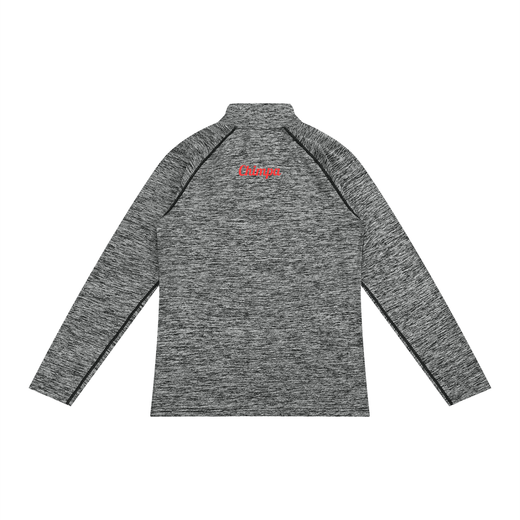 Men's Quarter-Zip Performance Long Sleeve T-Shirt