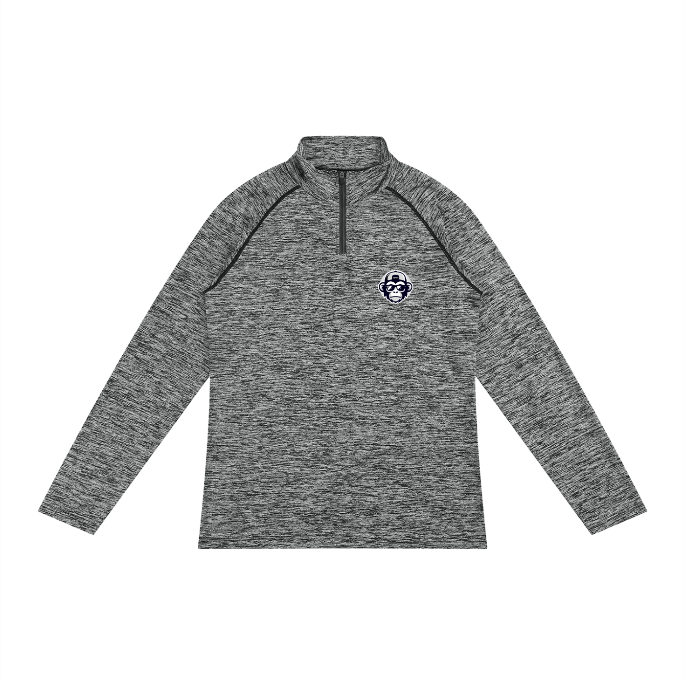 Men's Quarter-Zip Performance Long Sleeve T-Shirt