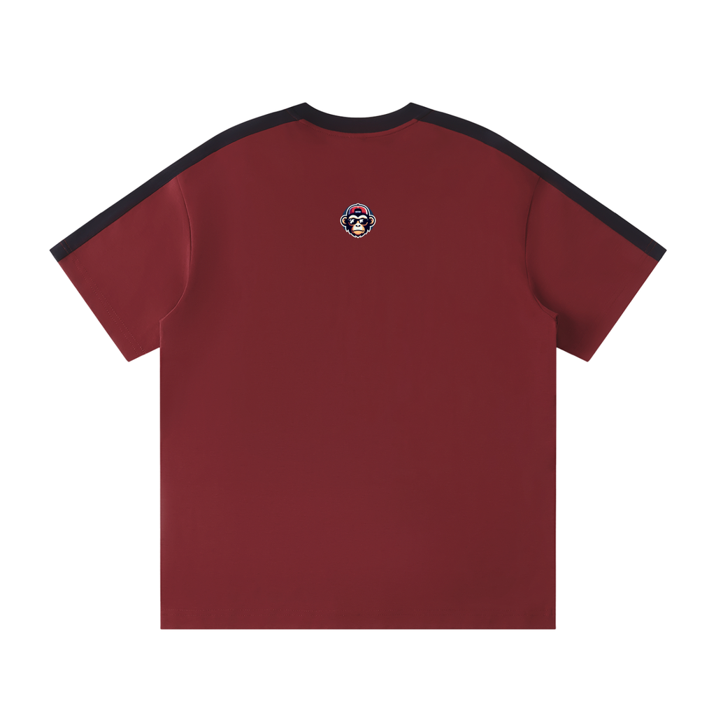 Unisex Colorblock Striped T-Shirt