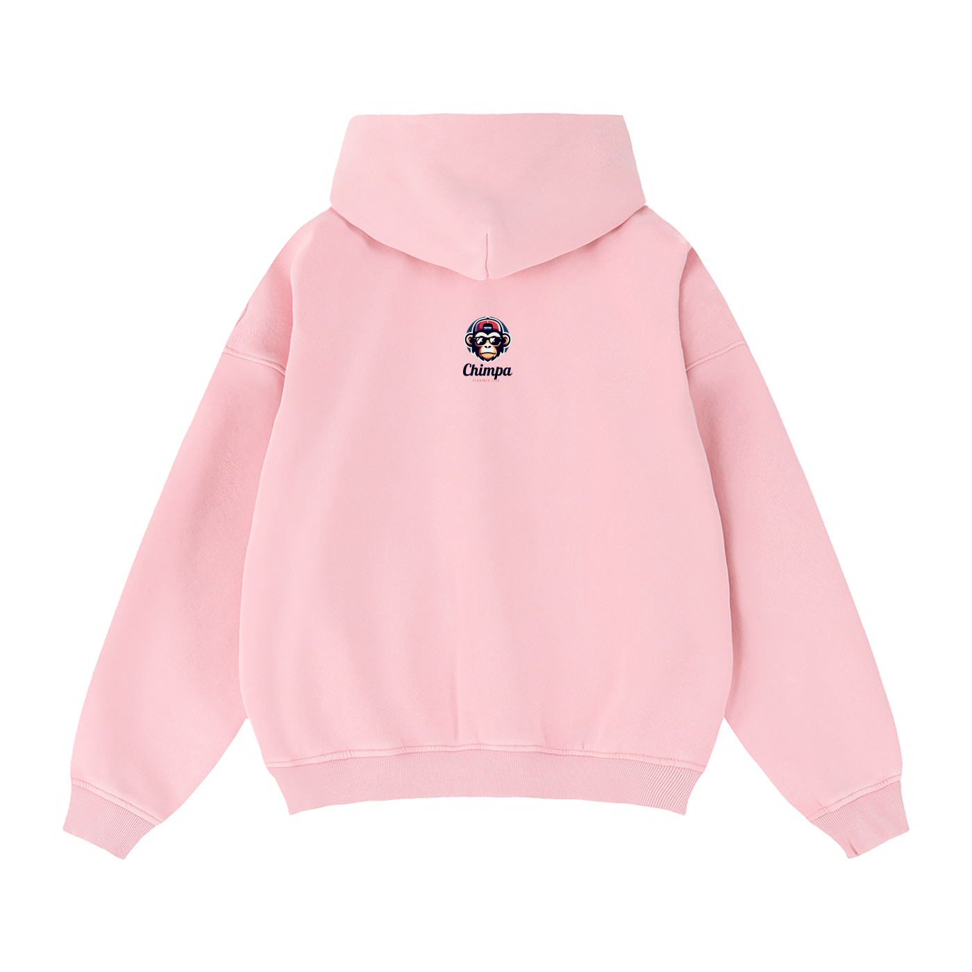 Zip-Through Boxy Fleece Hoodie