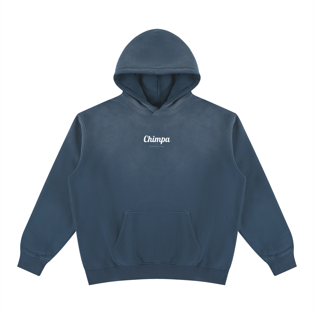 Unisex Vintage Wash Fleece Hoodie