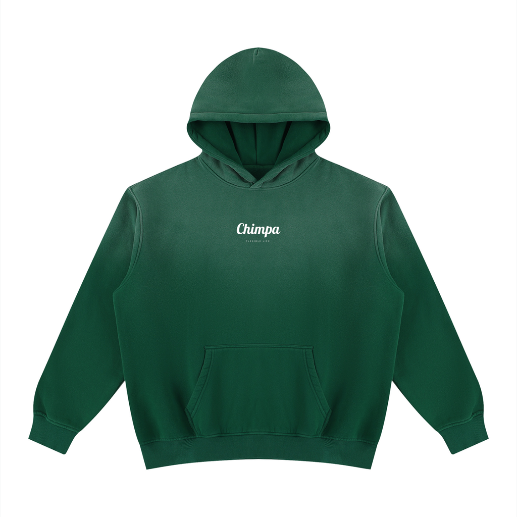 Unisex Vintage Wash Fleece Hoodie