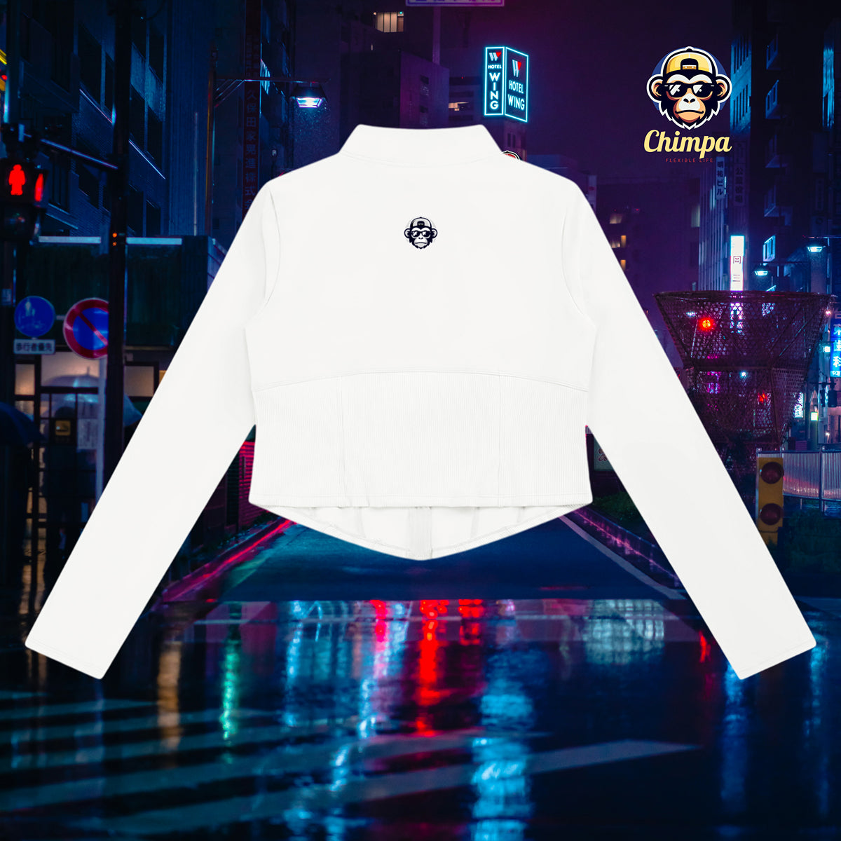 Women's Slim Fit Full-Zip Yoga Jacket