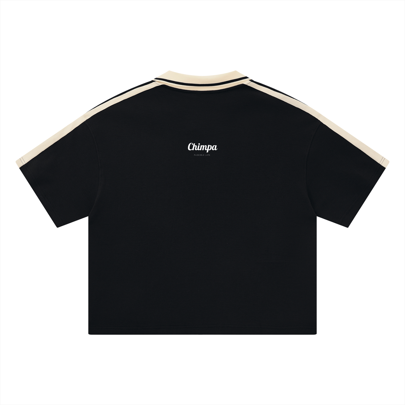 Unisex Color Block Polo Shirt