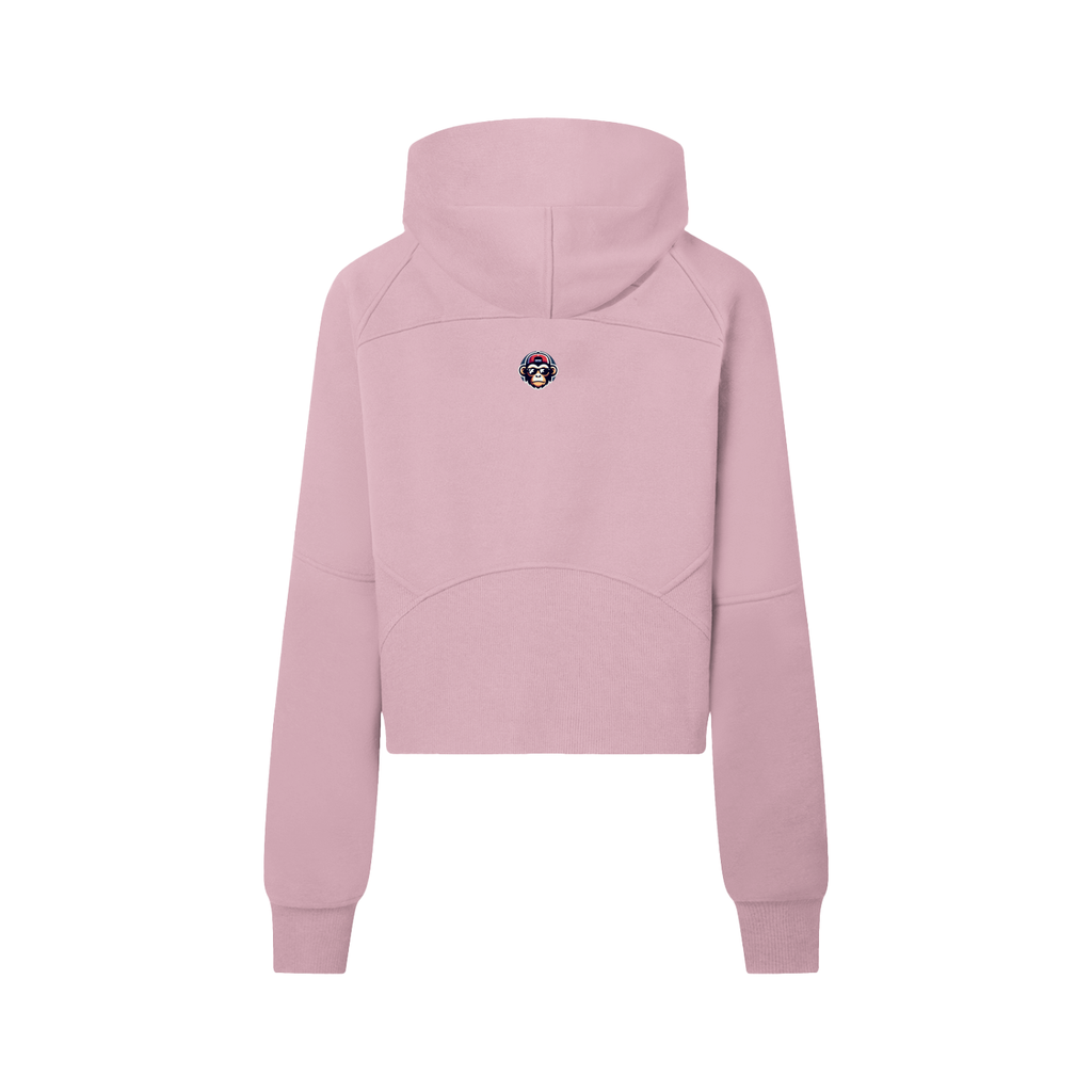 Cropped Half-Zip Hoodie