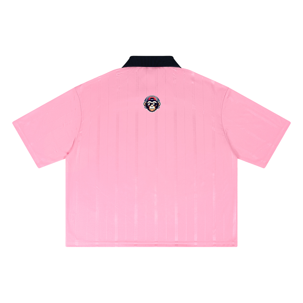 Unisex Striped Boxy Soccer Jersey