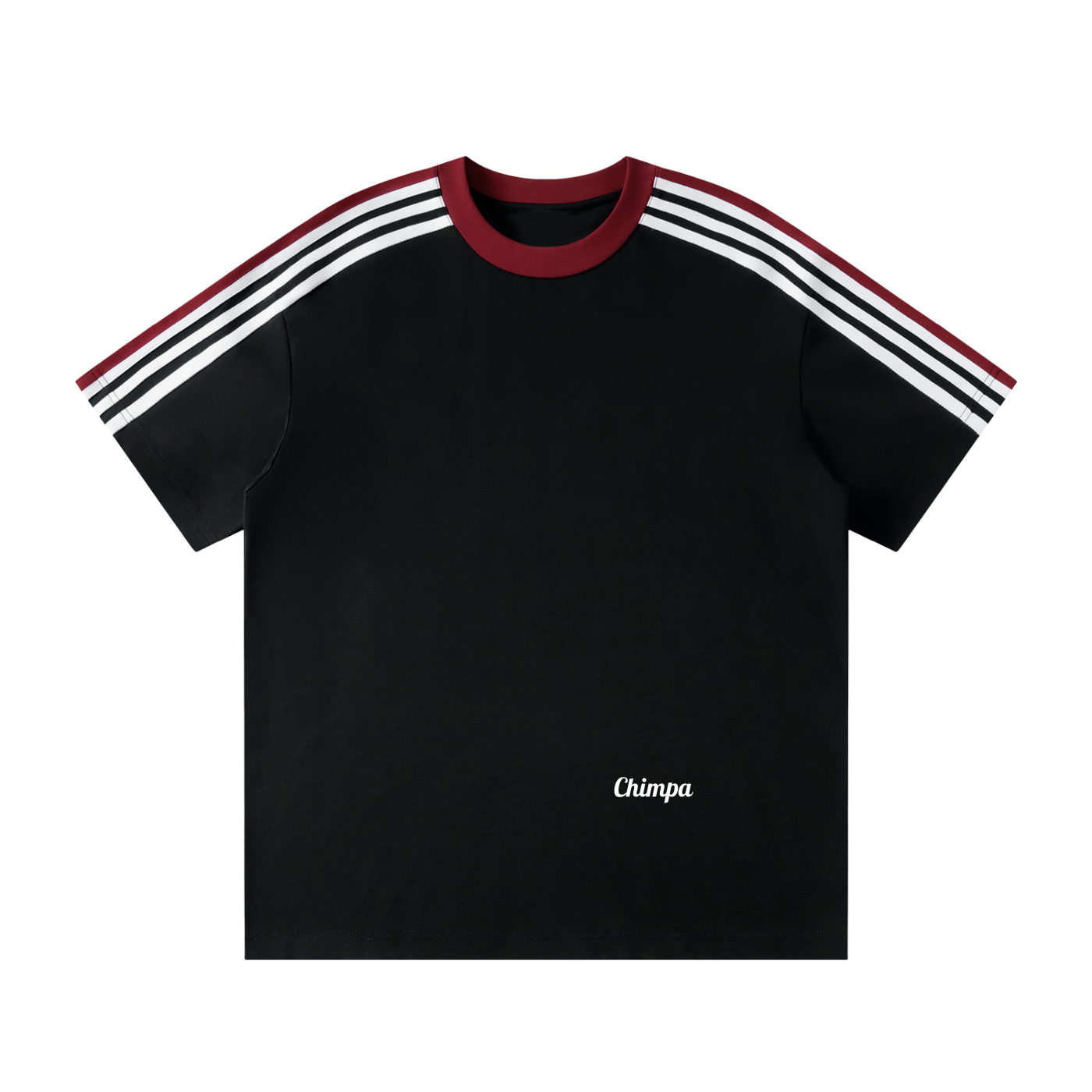Unisex Colorblock Striped T-Shirt