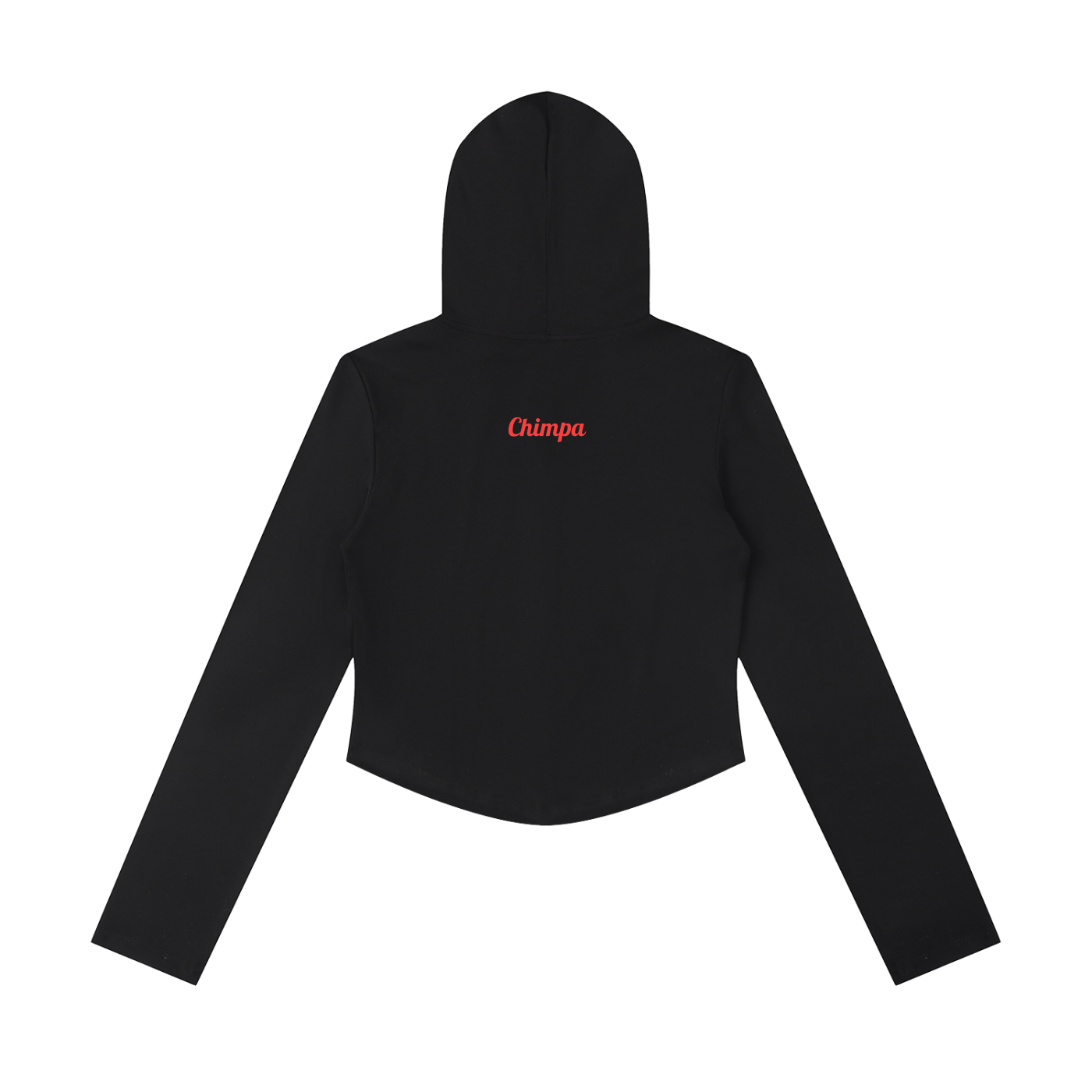 Women's Slim Cropped Full Zip Hoodie