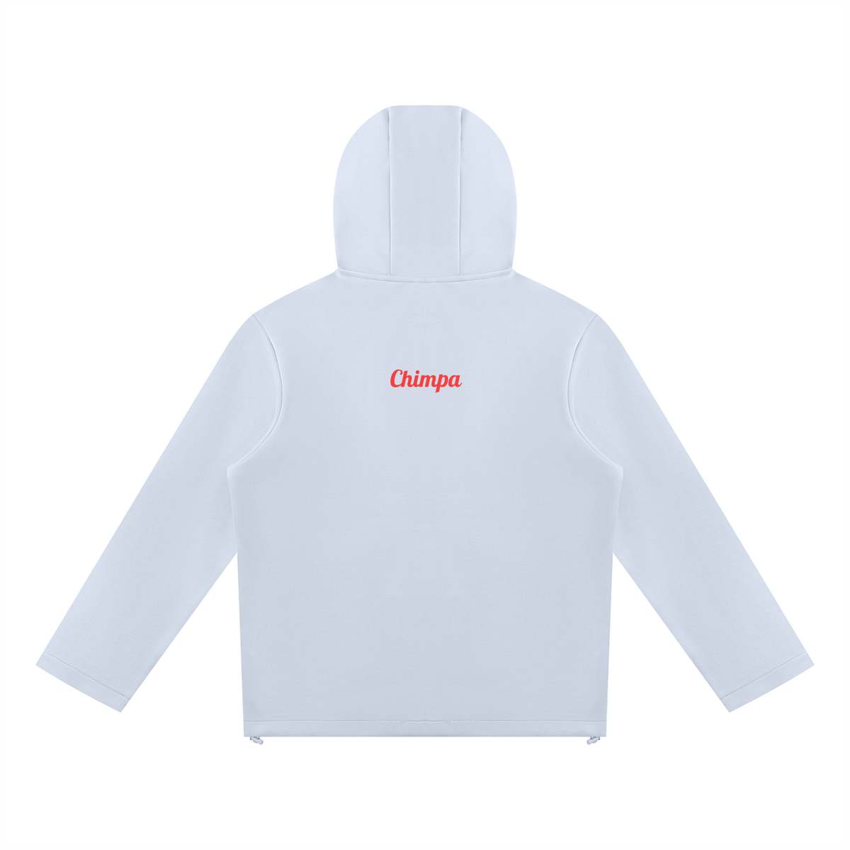 Unisex Paneled Full Zip Hoodie
