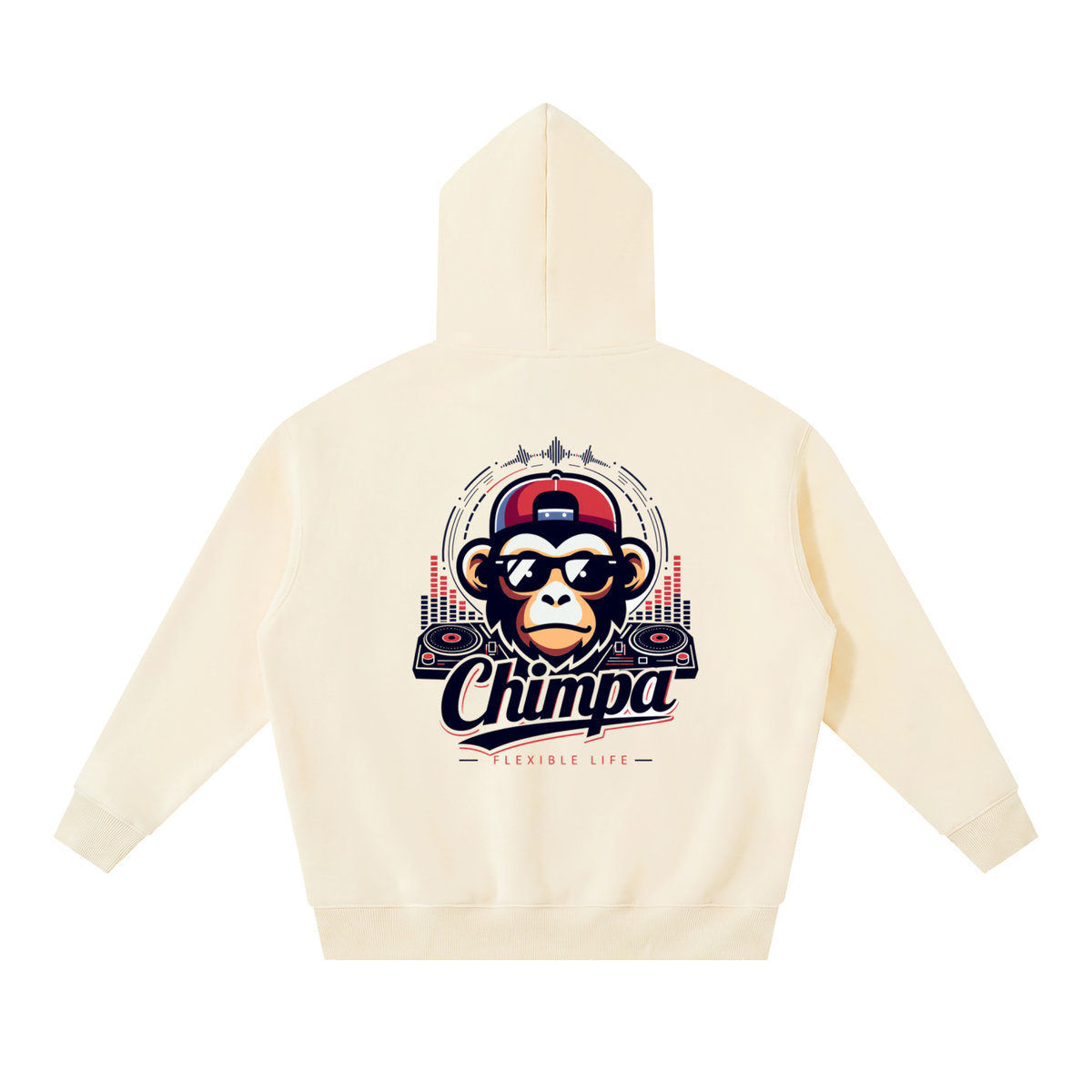 Essential Oversized Boxy Fit Fleece Hoodie
