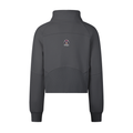 Cropped Half-Zip Sweatshirt