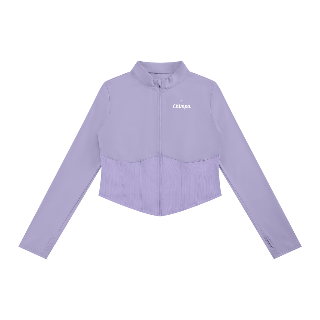 Women's Slim Fit Full-Zip Yoga Jacket