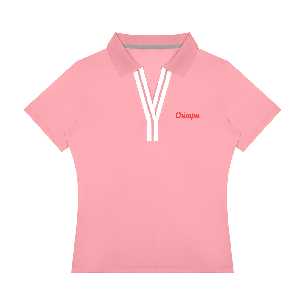 Women’s Color Block Polo Shirt