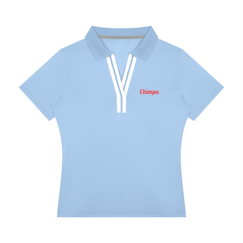 Women’s Color Block Polo Shirt